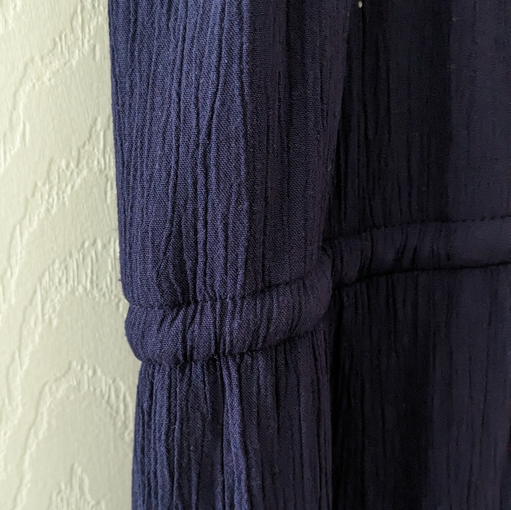 🌸ADD ON Navy Blue Halter Maxi Dress - Picture 7 of 10